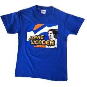 Vintage 90s Steve Nash Stevie Wonder Dallas Mavericks Phoenix Suns T-Shirt Small